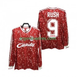 Muški Domaći Dres Liverpool Rush 9 Retro 1989 1991 s Dugim Rukavima Muški Domaći Dres Liverpool Rush 9 Retro 1989 1991 s Dugim Rukavima