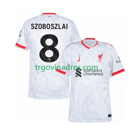 Muški Treći Dres Liverpool Szoboszlai 8 2024-2025 s Kratkih Rukava Muški Treći Dres Liverpool Szoboszlai 8 2024-2025 s Kratkih Rukava