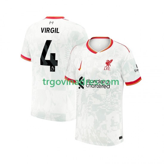 Muški Treći Dres Liverpool VIRGIL 4 2024-2025 s Kratkih Rukava Muški Treći Dres Liverpool VIRGIL 4 2024-2025 s Kratkih Rukava