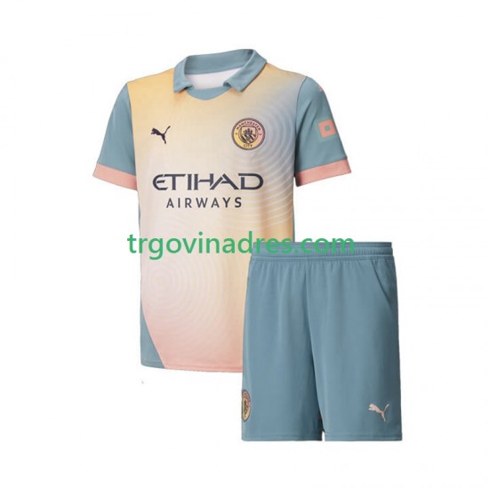 Dječji Četvrti Dres Manchester City 2024-2025 s Kratkih Rukava Dječji Četvrti Dres Manchester City 2024-2025 s Kratkih Rukava