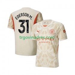 Muški Treći Golmanski Dres Manchester City Ederson Moraes 31 2024-2025 s Kratkih Rukava Muški Treći Golmanski Dres Manchester City Ederson Moraes 31 2024-2025 s Kratkih Rukava