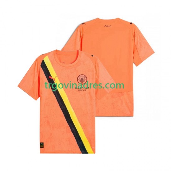 Muški Dječji Domaći Golmanski Dres Manchester City UPER 2025-2026 s Kratkih Rukava Muški Dječji Domaći Golmanski Dres Manchester City UPER 2025-2026 s Kratkih Rukava