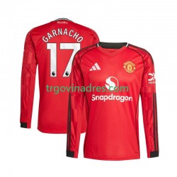 Muški Domaći Dres Manchester United Alejandro Garnacho 17 2025-2026 s Dugim Rukavima Muški Domaći Dres Manchester United Alejandro Garnacho 17 2025-2026 s Dugim Rukavima