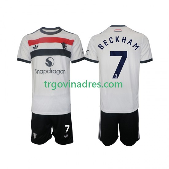 Dječji Treći Dres Manchester United Beckham 7 2024-2025 s Kratkih Rukava Dječji Treći Dres Manchester United Beckham 7 2024-2025 s Kratkih Rukava