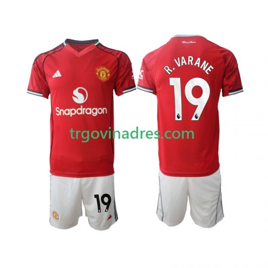 Dječji Domaći Dres Manchester United Bryan Mbeumo 19 2025-2026 s Kratkih Rukava Dječji Domaći Dres Manchester United Bryan Mbeumo 19 2025-2026 s Kratkih Rukava