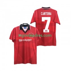 Muški Domaći Dres Manchester United CANTONA 7 Retro 1996 1994 s Kratkih Rukava Muški Domaći Dres Manchester United CANTONA 7 Retro 1996 1994 s Kratkih Rukava