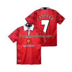 Muški Domaći Dres Manchester United CANTONA 7 Retro 1996 1997 s Kratkih Rukava Muški Domaći Dres Manchester United CANTONA 7 Retro 1996 1997 s Kratkih Rukava