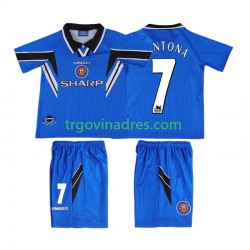 Dječji Treći Dres Manchester United CONTONA 7 Retro 1996 1998 s Kratkih Rukava Dječji Treći Dres Manchester United CONTONA 7 Retro 1996 1998 s Kratkih Rukava