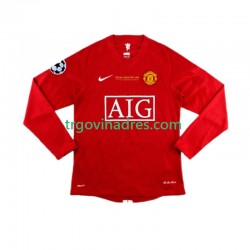 Muški Domaći Dres Manchester United Champion League Retro 2007 s Dugim Rukavima Muški Domaći Dres Manchester United Champion League Retro 2007 s Dugim Rukavima