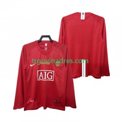 Muški Domaći Dres Manchester United Champions League Retro 2007 2008 s Dugim Rukavima Muški Domaći Dres Manchester United Champions League Retro 2007 2008 s Dugim Rukavima