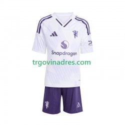 Dječji Gostujući Dres Manchester United 2025-2026 s Kratkih Rukava Dječji Gostujući Dres Manchester United 2025-2026 s Kratkih Rukava