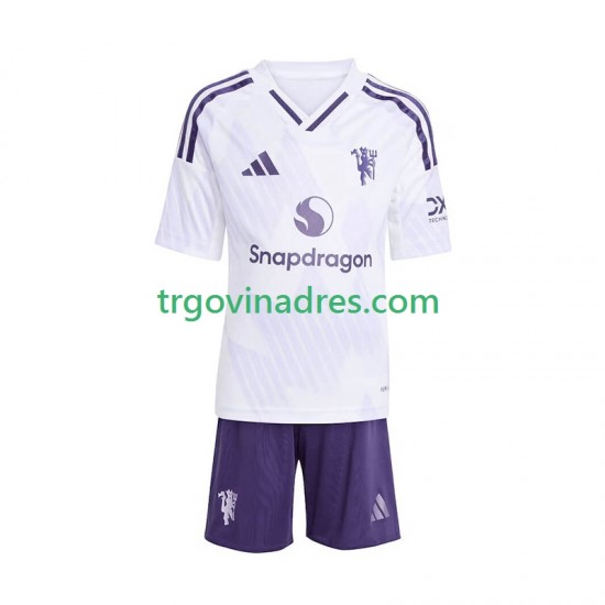 Dječji Gostujući Dres Manchester United 2025-2026 s Kratkih Rukava Dječji Gostujući Dres Manchester United 2025-2026 s Kratkih Rukava