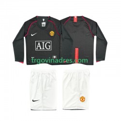 Dječji Gostujući Dres Manchester United Retro 2007 2008 s Dugim Rukavima Dječji Gostujući Dres Manchester United Retro 2007 2008 s Dugim Rukavima