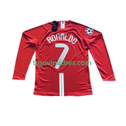 Muški Domaći Dres Manchester United Cristiano Ronaldo 7 Champion League Retro 2007 s Dugim Rukavima Muški Domaći Dres Manchester United Cristiano Ronaldo 7 Champion League Retro 2007 s Dugim Rukavima