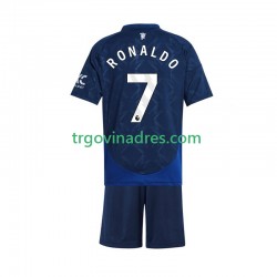 Dječji Gostujući Dres Manchester United Cristiano Ronaldo 7 2024-2025 s Kratkih Rukava Dječji Gostujući Dres Manchester United Cristiano Ronaldo 7 2024-2025 s Kratkih Rukava