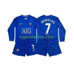 Dječji Gostujući Dres Manchester United Cristiano Ronaldo 7 Retro 2008 s Dugim Rukavima Dječji Gostujući Dres Manchester United Cristiano Ronaldo 7 Retro 2008 s Dugim Rukavima