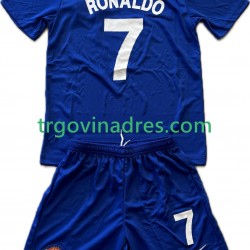 Dječji Treći Dres Manchester United Cristiano Ronaldo 7 Retro -2009 2008 s Kratkih Rukava Dječji Treći Dres Manchester United Cristiano Ronaldo 7 Retro -2009 2008 s Kratkih Rukava