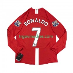 Muški Domaći Dres Manchester United Cristiano Ronaldo 7 Retro 2007 s Dugim Rukavima Muški Domaći Dres Manchester United Cristiano Ronaldo 7 Retro 2007 s Dugim Rukavima