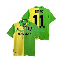 Muški Gostujući Dres Manchester United GIGGS 11 Retro 1992 1994 s Kratkih Rukava Muški Gostujući Dres Manchester United GIGGS 11 Retro 1992 1994 s Kratkih Rukava