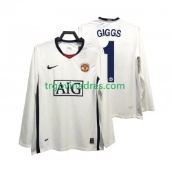 Muški Gostujući Dres Manchester United GIGGS 11 Retro Premier League 2009 2008 s Dugim Rukavima Muški Gostujući Dres Manchester United GIGGS 11 Retro Premier League 2009 2008 s Dugim Rukavima