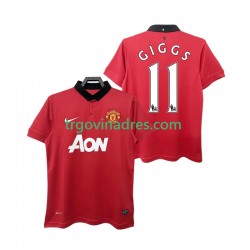 Muški Domaći Dres Manchester United GIGGS 11 Retro 2013 2014 s Kratkih Rukava Muški Domaći Dres Manchester United GIGGS 11 Retro 2013 2014 s Kratkih Rukava