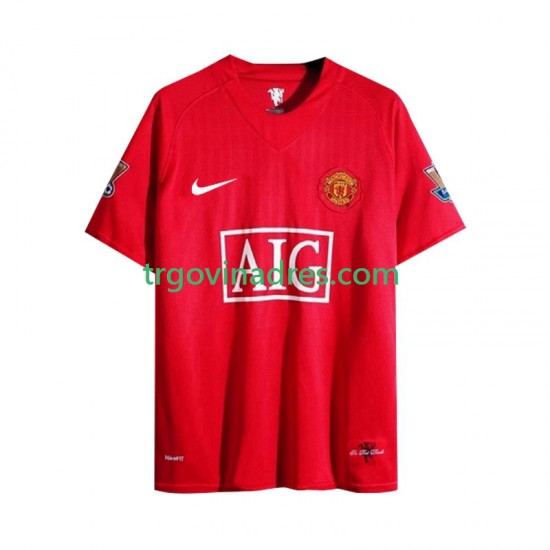 Muški Domaći Dres Manchester United Retro 2007 s Dugim Rukavima Muški Domaći Dres Manchester United Retro 2007 s Dugim Rukavima