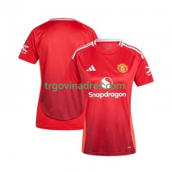 Ženska Domaći Dres Manchester United 2024-2025 s Kratkih Rukava Ženska Domaći Dres Manchester United 2024-2025 s Kratkih Rukava