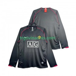Muški Gostujući Dres Manchester United Retro 2007 2008 s Dugim Rukavima Muški Gostujući Dres Manchester United Retro 2007 2008 s Dugim Rukavima