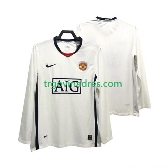 Muški Gostujući Dres Manchester United Retro Premier League 2009 2008 s Dugim Rukavima Muški Gostujući Dres Manchester United Retro Premier League 2009 2008 s Dugim Rukavima