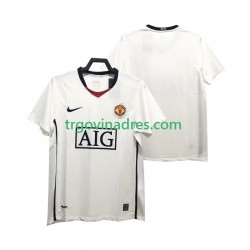 Muški Gostujući Dres Manchester United Retro Premier League 2009 2008 s Kratkih Rukava Muški Gostujući Dres Manchester United Retro Premier League 2009 2008 s Kratkih Rukava