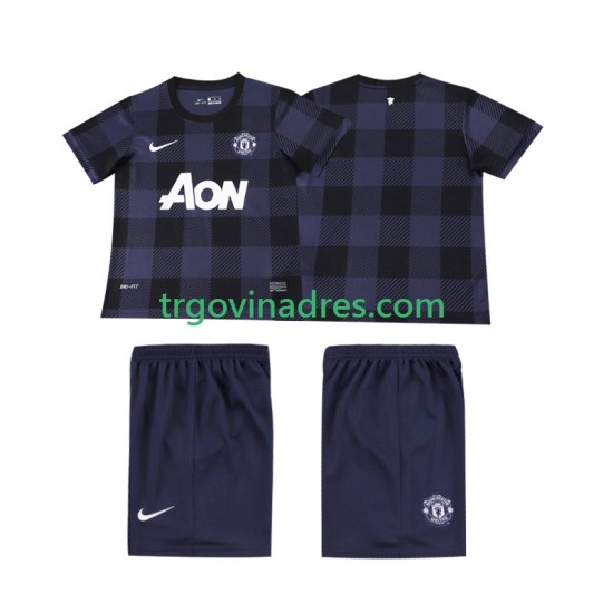 Dječji Gostujući Dres Manchester United Retro 2013 2014 s Kratkih Rukava Dječji Gostujući Dres Manchester United Retro 2013 2014 s Kratkih Rukava