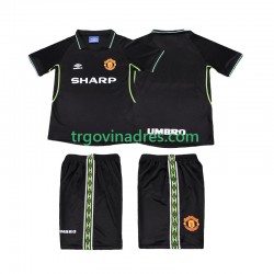 Dječji Treći Dres Manchester United Retro 1998 1999 s Kratkih Rukava Dječji Treći Dres Manchester United Retro 1998 1999 s Kratkih Rukava