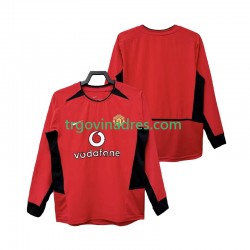Muški Domaći Dres Manchester United Retro 2004 2002 s Dugim Rukavima Muški Domaći Dres Manchester United Retro 2004 2002 s Dugim Rukavima