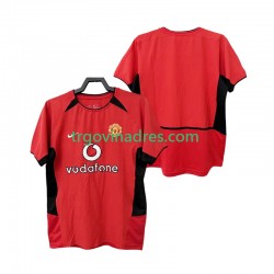 Muški Domaći Dres Manchester United Retro 2004 2002 s Kratkih Rukava Muški Domaći Dres Manchester United Retro 2004 2002 s Kratkih Rukava