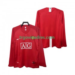 Muški Domaći Dres Manchester United Retro 2007 2008 s Dugim Rukavima Muški Domaći Dres Manchester United Retro 2007 2008 s Dugim Rukavima