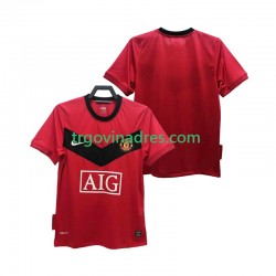 Muški Domaći Dres Manchester United Retro 2009 2010 s Kratkih Rukava Muški Domaći Dres Manchester United Retro 2009 2010 s Kratkih Rukava