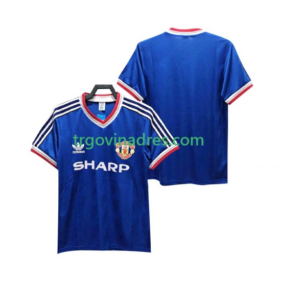 Muški Treći Dres Manchester United Retro 1986 1988 s Kratkih Rukava Muški Treći Dres Manchester United Retro 1986 1988 s Kratkih Rukava