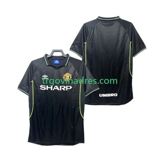 Muški Treći Dres Manchester United Retro 1998 1999 s Kratkih Rukava Muški Treći Dres Manchester United Retro 1998 1999 s Kratkih Rukava