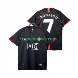Muški Gostujući Dres Manchester United Ronaldo 7 Retro 2007 2008 s Kratkih Rukava Muški Gostujući Dres Manchester United Ronaldo 7 Retro 2007 2008 s Kratkih Rukava