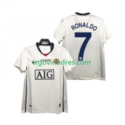 Muški Gostujući Dres Manchester United Ronaldo 7 Retro Champions League 2009 2008 s Kratkih Rukava Muški Gostujući Dres Manchester United Ronaldo 7 Retro Champions League 2009 2008 s Kratkih Rukava