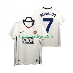 Muški Gostujući Dres Manchester United Ronaldo 7 Retro Premier League 2009 2008 s Kratkih Rukava Muški Gostujući Dres Manchester United Ronaldo 7 Retro Premier League 2009 2008 s Kratkih Rukava