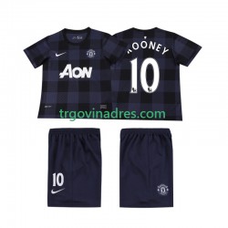 Dječji Gostujući Dres Manchester United Rooney 10 Retro 2013 2014 s Kratkih Rukava Dječji Gostujući Dres Manchester United Rooney 10 Retro 2013 2014 s Kratkih Rukava