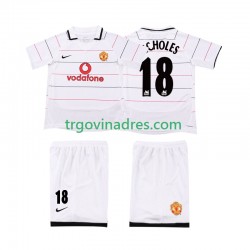Dječji Treći Dres Manchester United SCHOLES 18 Retro 2003 2006 s Kratkih Rukava Dječji Treći Dres Manchester United SCHOLES 18 Retro 2003 2006 s Kratkih Rukava