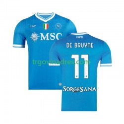 Muški Domaći Dres Napoli Kevin De Bruyne 11 2025-2026 s Kratkih Rukava Muški Domaći Dres Napoli Kevin De Bruyne 11 2025-2026 s Kratkih Rukava