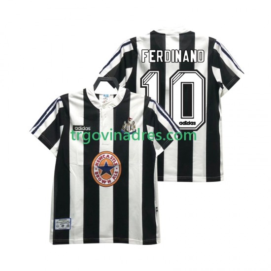 Muški Domaći Dres Newcastle United FERDINANE 10 Retro 1995 1997 s Kratkih Rukava Muški Domaći Dres Newcastle United FERDINANE 10 Retro 1995 1997 s Kratkih Rukava