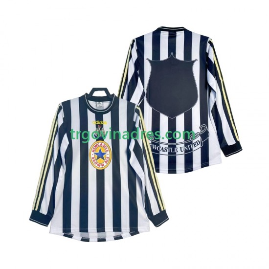 Muški Domaći Dres Newcastle United Retro 1997 1999 s Dugim Rukavima Muški Domaći Dres Newcastle United Retro 1997 1999 s Dugim Rukavima