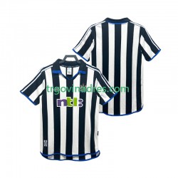 Muški Domaći Dres Newcastle United Retro 2000 2001 s Kratkih Rukava Muški Domaći Dres Newcastle United Retro 2000 2001 s Kratkih Rukava