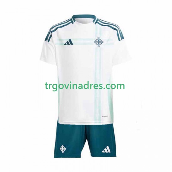 Dječji Gostujući Dres Sjeverna Irska 2024 s Kratkih Rukava Dječji Gostujući Dres Sjeverna Irska 2024 s Kratkih Rukava