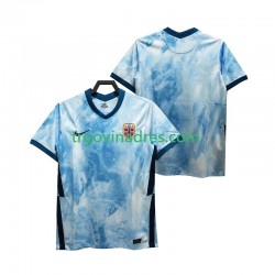 Muški Gostujući Dres Norveška 2020-2021 s Kratkih Rukava Muški Gostujući Dres Norveška 2020-2021 s Kratkih Rukava