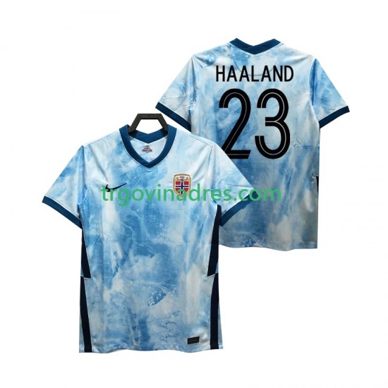 Muški Gostujući Dres Norveška Erling Haaland 23 2020-2021 s Kratkih Rukava Muški Gostujući Dres Norveška Erling Haaland 23 2020-2021 s Kratkih Rukava